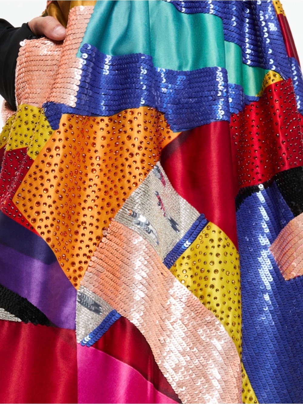 A+O X TOM WESSELMANN TINA EMBELLISHED BALLGOWN SKIRT - Picture 2 of 4